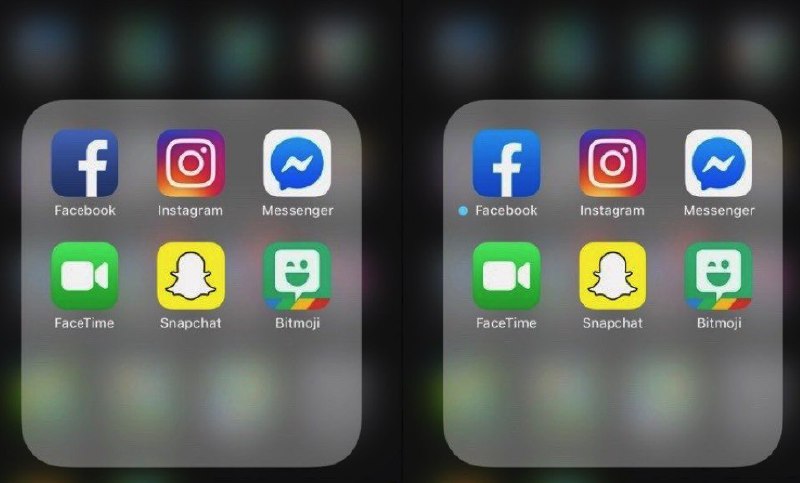 Facebook 更换了全新的图标
