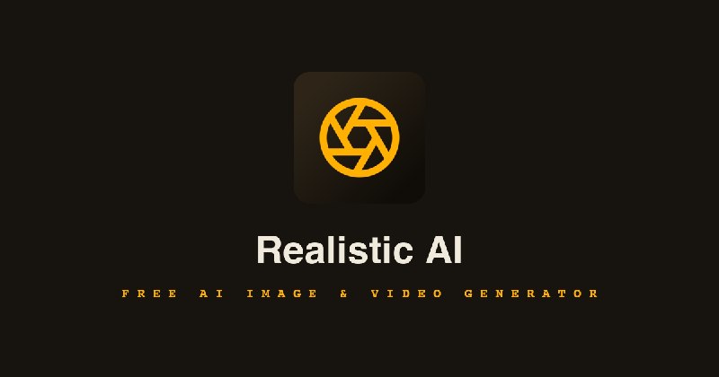 Realistic AI - 免费 AI 图像生成器和 AI 视频生成器