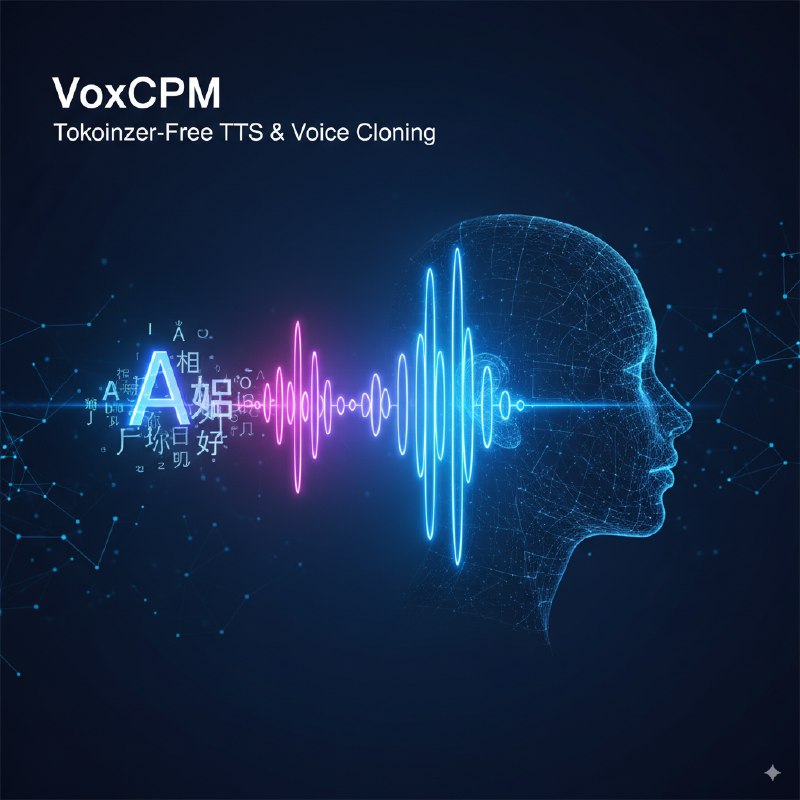 VoxCPM：免分词TTS与零样本声音克隆