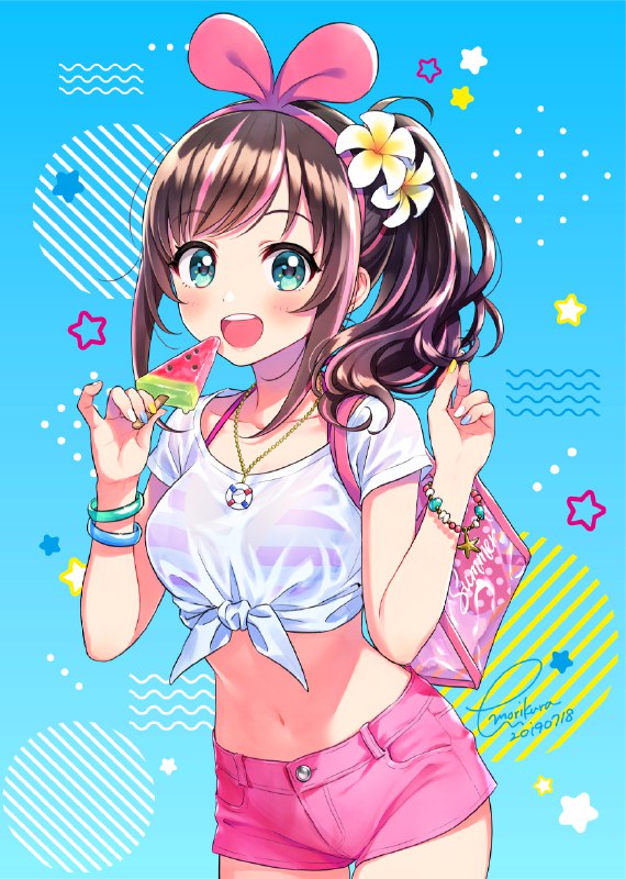 #pixiv日榜#3 夏満喫アイちゃん