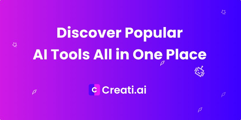探索超過 27,401 個 AI 工具、代理與 MCP，提升您的效率 | Creati.ai