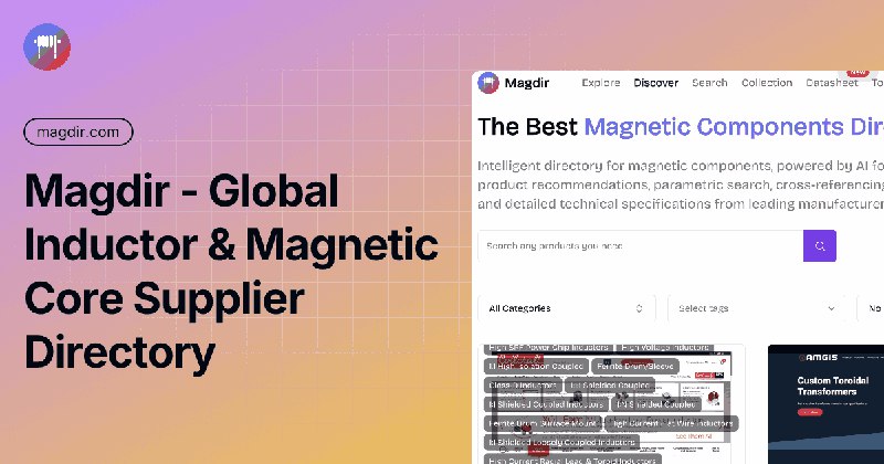Global Inductor & Magnetic Core Directory | Magdir