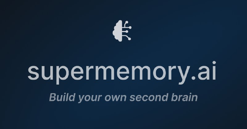 Supermemory — Memory and continual learning for agents
