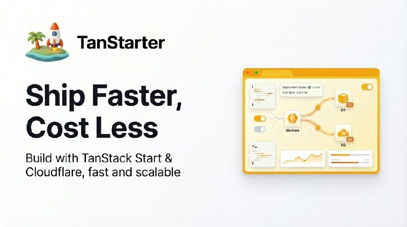 TanStarter - Ship Faster with TanStack, Cost Less with Cloudflare