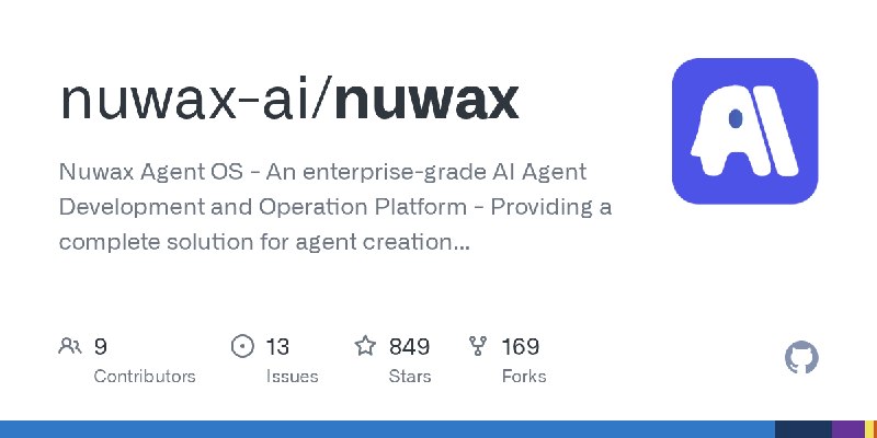 GitHub - nuwax-ai/nuwax: Nuwax Agent OS - An enterprise-grade AI Agent Development and Operation Platform - Providing a complete…