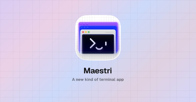 Maestri · An orchestration canvas for AI agents
