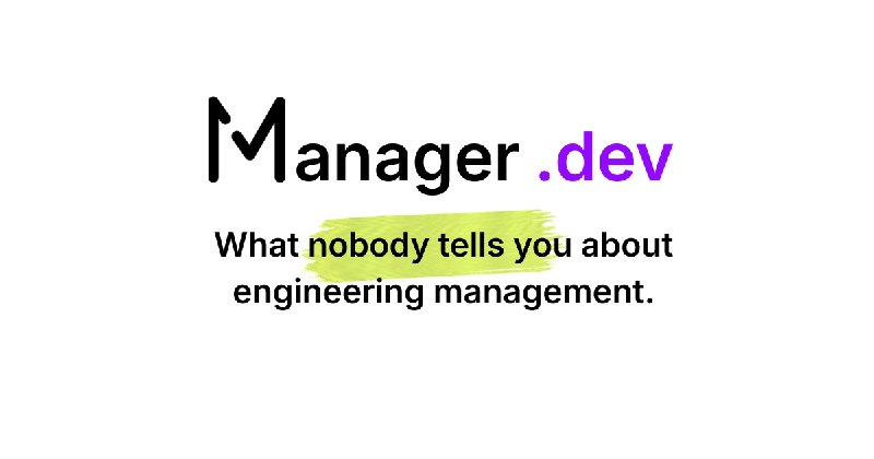 Home | manager.dev