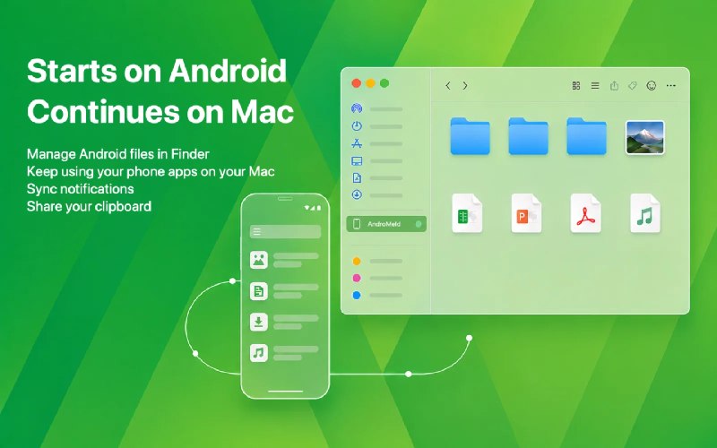 AndroMeld — Starts on Android, continues on Mac