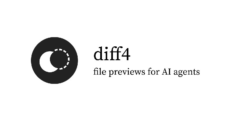 diff4 — Beautiful file previews for AI coding agents