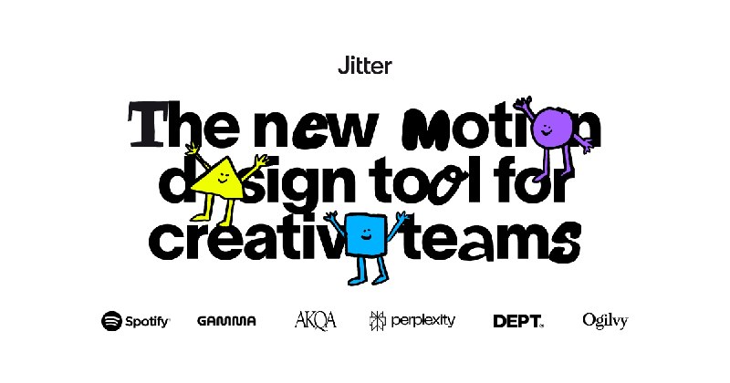 Jitter ·  A fast and simple motion design tool on the web