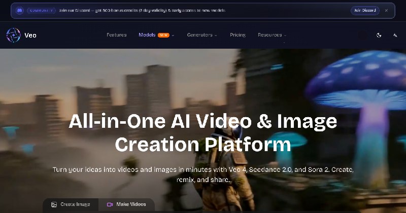 AI 视频生成与模型对比工作台 - omniveo