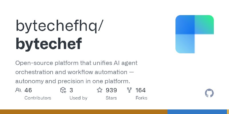 GitHub - bytechefhq/bytechef: Open-source platform that unifies AI agent orchestration and workflow automation — autonomy and precision…