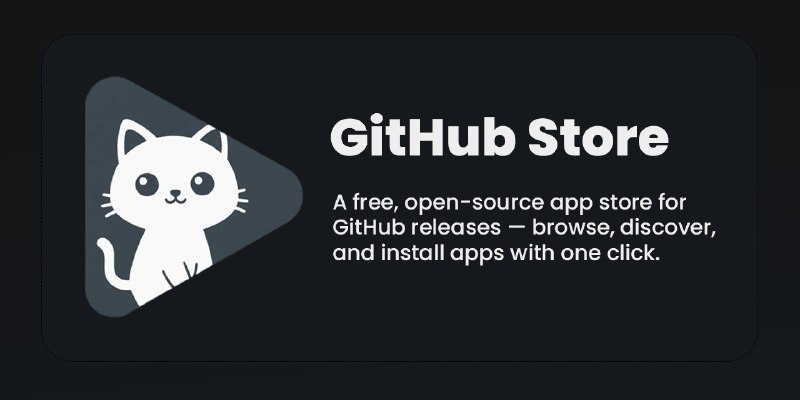 Komi Store — Open-Source App Store for GitHub Releases