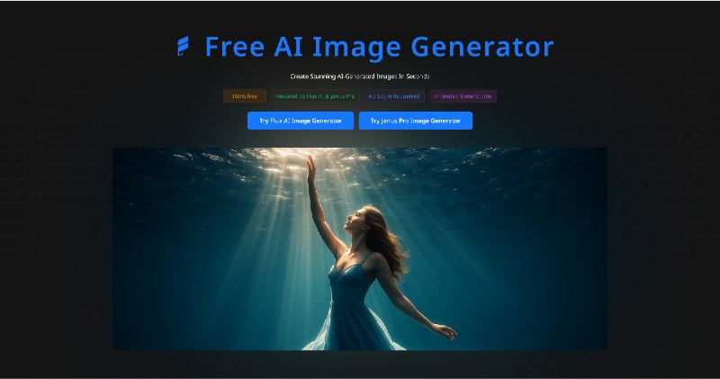 Free Banana AI，100%免费，无需注册，无需信用卡