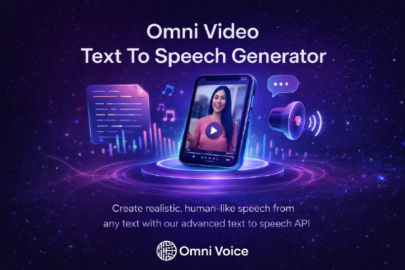 OmniVoice: Free AI Voice Generator & Voice Cloning