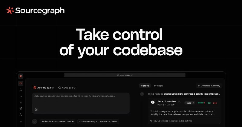 Sourcegraph — Code Understanding, Oversight and Evolution