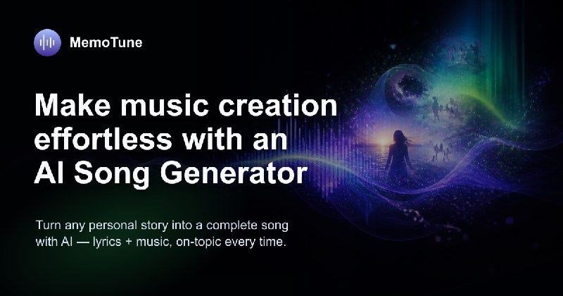 AI 歌曲生成器 — 在线免费试用 | MemoTune