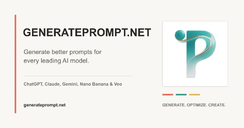AI Prompt Generator | Free, Unlimited, No sign-up