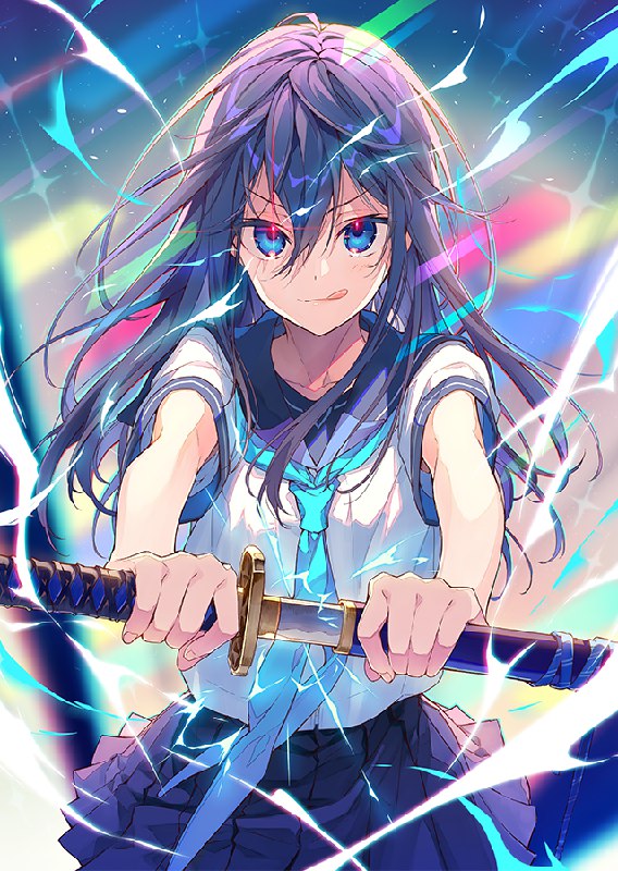 #pixiv日榜#2 強キャラ系女子