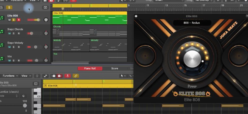 #vst #插件免费的808-VST插件包含winmac两个版本，包含808特色的常用beat，适用于Hip Hop, Trap, R&B, and Pop等风格，用于制作适合你的音乐再好不过了下载：