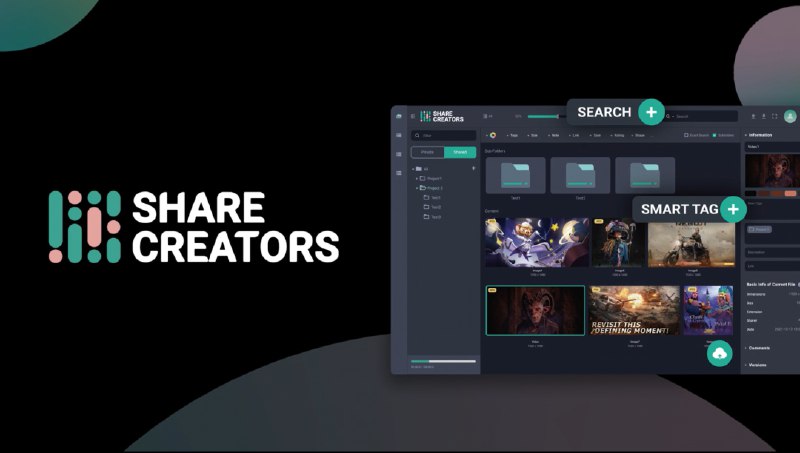 ShareCreators 数字资产管理