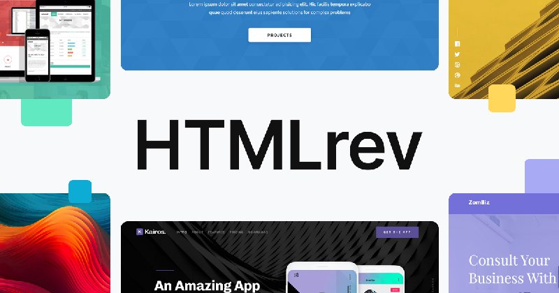 HTML CSS Website Templates & Themes on HTMLrev