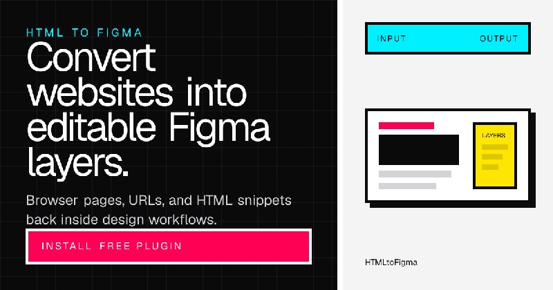 HTML to Figma - Free Plugin to Convert Websites to Figma