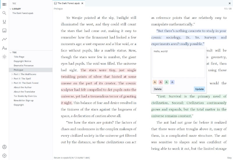 Flow重新定义：ePub 阅读器-免费