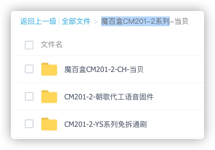 魔百盒CM201-2系列LINK：直达提取码：q8z7发布频道：