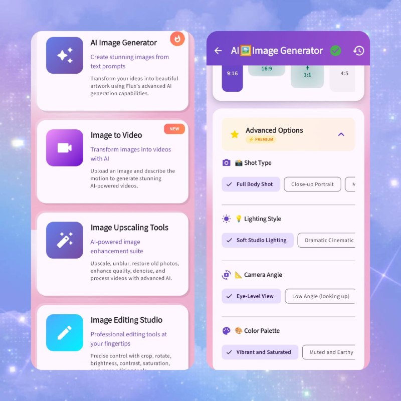 🎨 Unlimited AI v67.0📦 AI图像生成 ｜ Android ｜ 高级版
