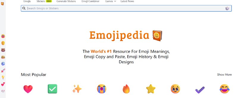 Emojipedia — 世界级 Emoji 释义与档案站全球最权威的 Emoji 资料网站，自 2013 年由 Jeremy Burge 创立，现由 Zedge 运营