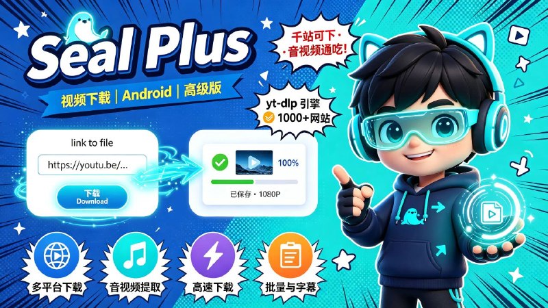 🤖 Seal Plus v3.0.0📦 视频下载 ｜ Android ｜ 高级版