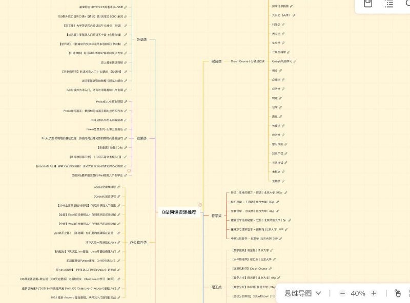 大神整理的B站免费课程推荐，包括英语、绘画、办公软件等#教程 #学习