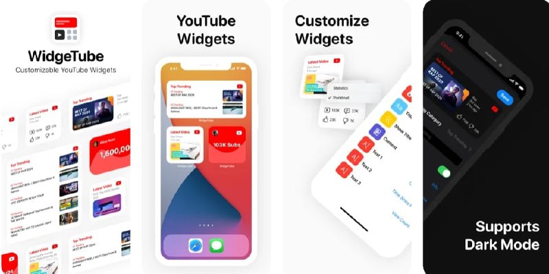 #ios #appios优质APP推荐——WidgeTube近期很喜欢的一个app，可以将WidgeTube小部件添加到您的主屏幕，使发现最热门的视频比以往任何时候都更容易