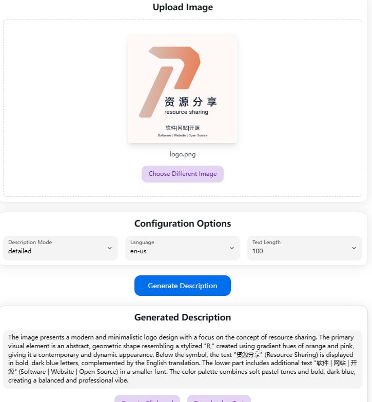 Image Description Generator（IDGen）一款完全免费的在线工具，无需注册即可使用