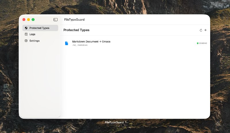 FileTypeGuard | 文件类型保护与验证工具用于在文件上传或处理流程中识别和验证文件的真实类型，有效防止文件伪造或恶意文件利用