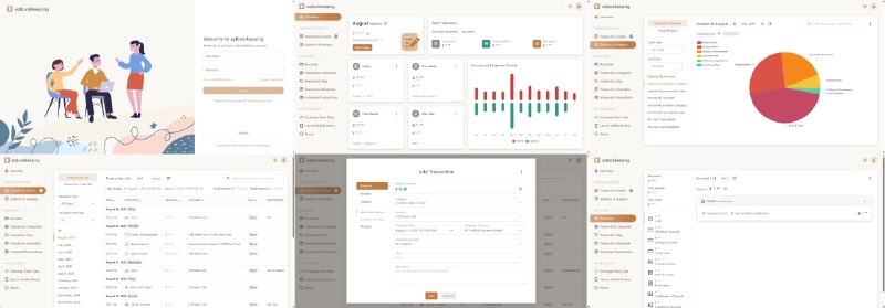 ezBookkeeping一款轻量级、自托管的个人理财应用，界面友好，账务功能强大