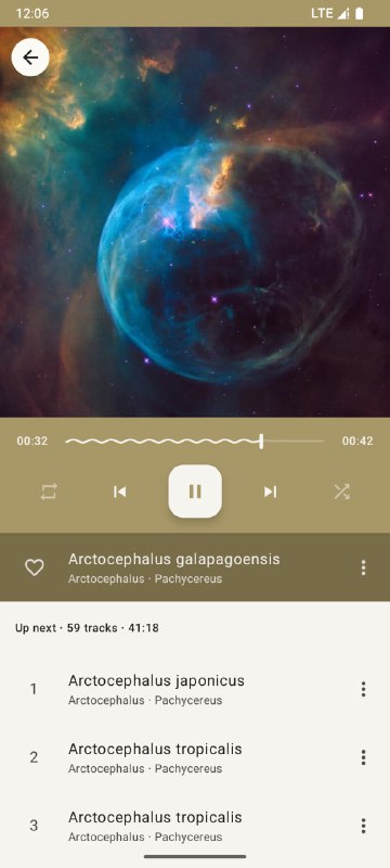 Phocid适用于 Android 系统的开源本地音乐播放器，拥有基于正则表达式的媒体库黑白名单功能