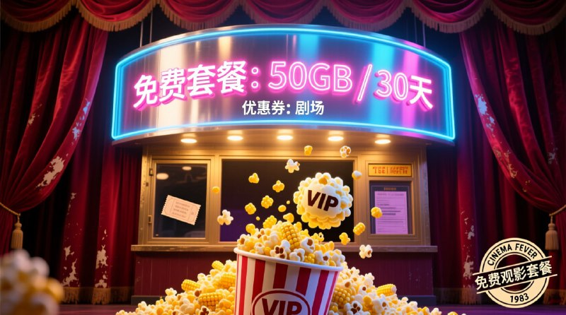 🍿 爆米花 (Bào Mǐ Huā) 🍿🎁 免费套餐: 50GB / 30天🎟 优惠券: 剧场🌍 节点覆盖:🇯🇵 🇰🇷 🇸🇬 🇭🇰 🇺🇸 🇹🇷⚙️ 协议类型:- VLESS🚀 点击注册#白嫖机场 #爆米花
