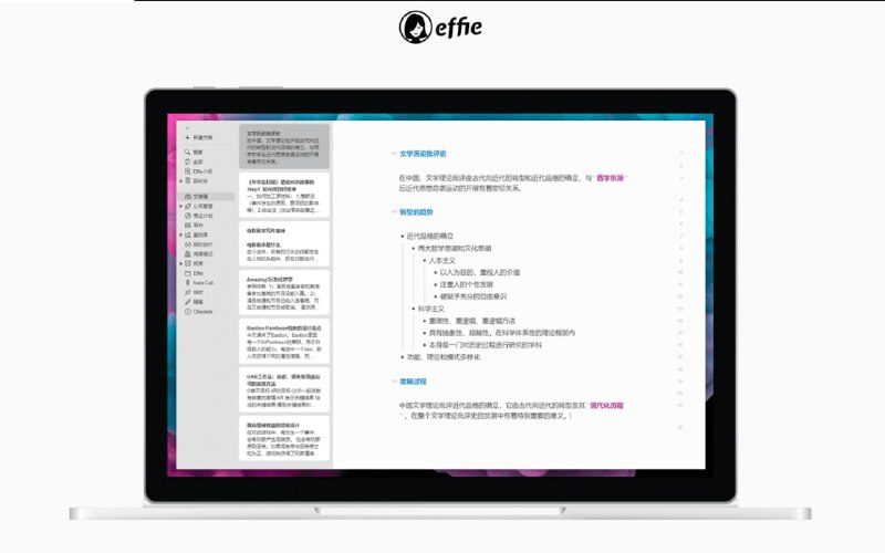 #写作软件 #内容创作effie让文字更有价值