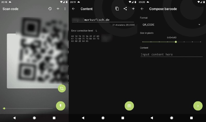 BinaryEyeAndroid 的条形码扫描应用
