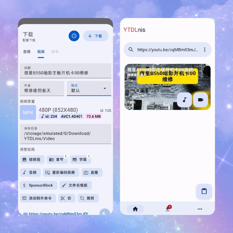 📥 YTDLnis v1.8.9.1 — 高级版📦 视频下载 ｜ 音频下载 ｜ Android ｜ 高级版