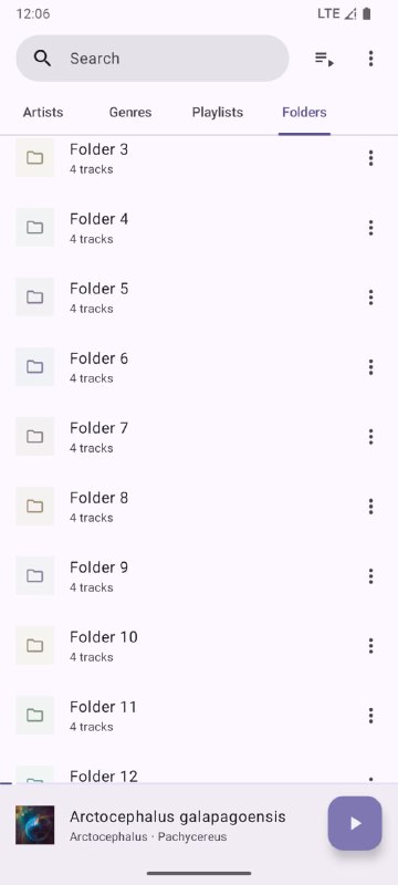 Phocid适用于 Android 系统的开源本地音乐播放器，拥有基于正则表达式的媒体库黑白名单功能