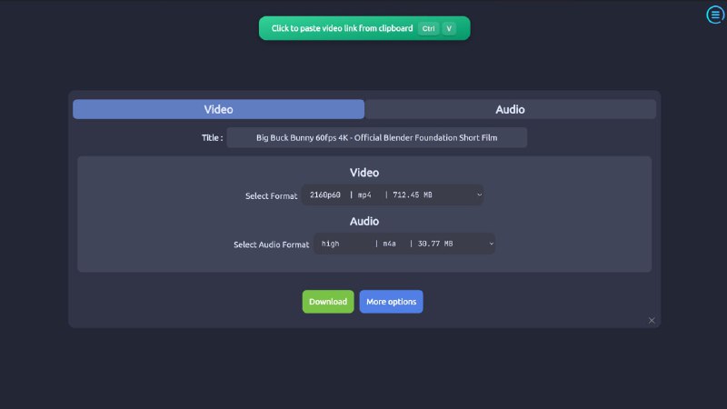 #软件分享 #教程分享ytDownloader - 网站视频和音频下载工具ytDownloader 可让您从数百个网站（包括但不限于 YouTube、Facebook、TikTok、Twitch、Twitter、Instagram 等）下载视频并提取多种格式的音频ytDownloader 完全免费且为开源