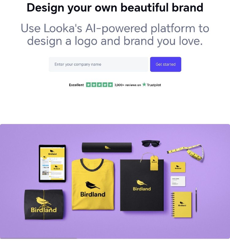 LookaAI驱动的Logo与品牌设计平台一个基于AI的在线品牌设计平台，帮助个人和企业快速打造专业品牌视觉形象