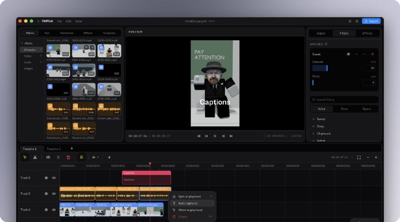 🎬 Concat v0.2.1 — CapCut 开源免费替代品📦 视频编辑 ｜ 开源项目 ｜ 多平台