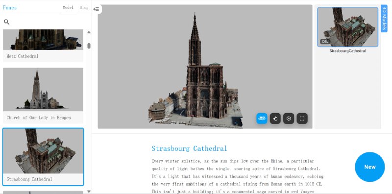 #网站分享 3D体验世界各地神奇的建筑一个用 3D 方式收录全球各种古老建筑的网站