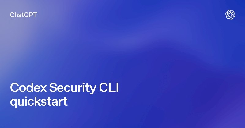 #安全 OpenAI 推出开源的代码安全扫描工具「Codex Security 」Codex Security 提供命令行和 TypeScript SDK，可以扫描代码仓库、检查代码变更、记录历史问题，并把安全检查接入 CI