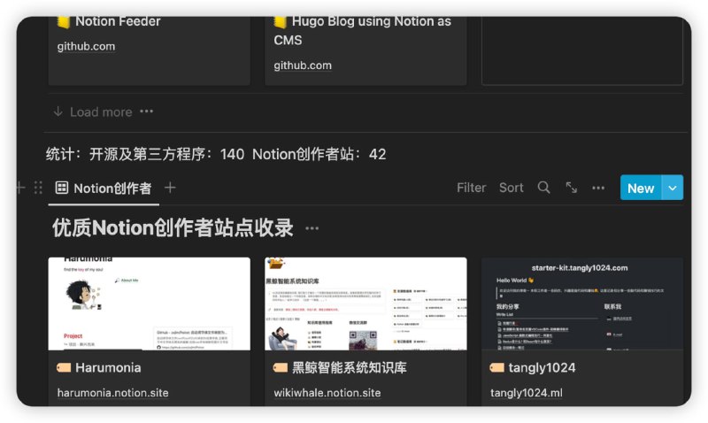 #日常Efficiency主页更新：all about notion优质Notion第三方及开源程序已更至140，模版收录增加自媒体分镜创作，RSS指南增加rss生产及阅读器，目前统计阅读源71、rss生产59、阅读器49投稿请编辑