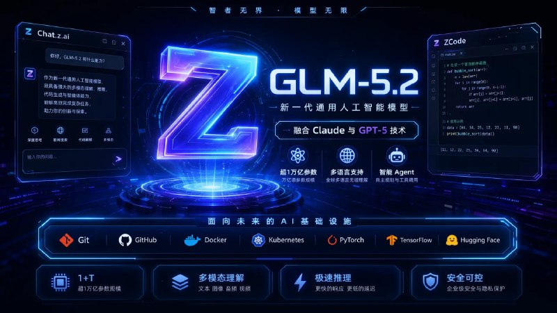 🤖 🔁 GLM-5.2📦 AI模型 ｜ 编程助手 ｜ 智能开发工具